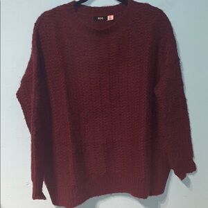 BDG burnt red, burgundy knit sweater